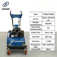 Débroussailleuse thermique autotractée 5,1 kW (9 CV) de classe performance, 600 mm, pour l'entretien des bordures routières et le défrichement des chantiers autoroutiers