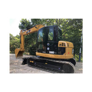 Excavadora sobre orugas Cat 308BSR 38K original de segunda mano popular de EE. UU. de segunda mano 8TON CAT 308D, excavadora usada a la venta en China - Product Image 1