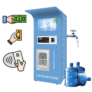 Máquina Expendedora Residencial y Comercial de <span class=keywords><strong>Agua</strong></span> Potable Directa con Tratamiento de Ósmosis Inversa y Pago en Efectivo - Product Image 1