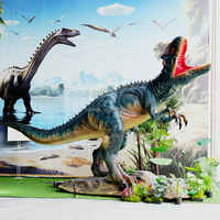 Statue d'Allosaure Personnalisable LONGTU, Dinosaures Animatroniques à Vendre, Dinosaure Grandeur Nature pour Attirer le Flux de Clients