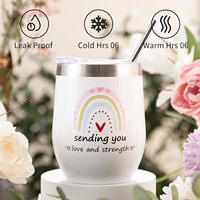 Bouteille d'eau personnalisée en acier inoxydable ALC Creations pour les meilleures amies et les femmes - Cadeaux d'anniversaire, de rétablissement et de détente