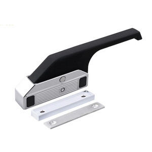 Poignée de porte commerciale avec serrure magnétique, accessoire pour équipement de réfrigérateur industriel, installation facile, conception ambidextre - Product Image 3