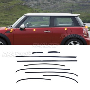 สำหรับ BMW MINI F56 R56 3 ประตู ปี 2007-2013 2014-2023 ชุดแต่งขอบกระจกสแตนเลส แถบตกแต่งกระจก ชุดแต่งตัวถังรถยนต์ อุปกรณ์ตกแต่งรถยนต์ - Product Image 2