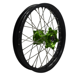 Roues Enduro entièrement en alliage d'aluminium pour moto hors route, <span class=keywords><strong>avant</strong></span> 21 arrière 18 <span class=keywords><strong>pouces</strong></span>, pour Kawasaki KXF 250 2018, livraison gratuite - Product Image 5