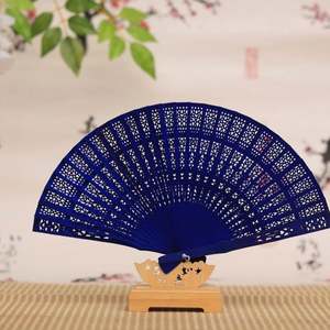 Abanico de Bambú Grande Personalizado con Arte Folclórico, Temática Deportiva, Musical, de Baile o Fiesta, Pintado con Ángeles/Hadas, Regalo Empresarial Personalizado, Souvenir - Product Image 4