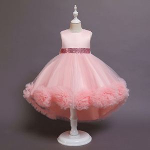 Robe de princesse sans manches à motif floral pour enfants, idéale pour les anniversaires et mariages - Collection 2021 en vogue - Product Image 2