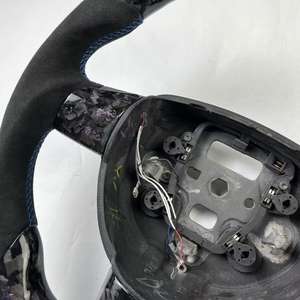 <span class=keywords><strong>Volante</strong></span> de cuero perforado personalizado para <span class=keywords><strong>Ford</strong></span> <span class=keywords><strong>Focus</strong></span> <span class=keywords><strong>MK2</strong></span> 2006-2011 fibra de carbono forjada púrpura 2007-2008 2009-2010 - Product Image 4