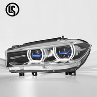 Faro Delantero LED LS Upgrade de 12 V y 6000 K para X5 F15 2014-2018, Nuevos Accesorios de Iluminación DRL Amarillos y Blancos