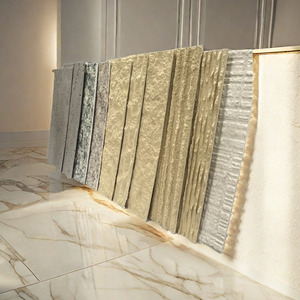 Tablero de pared de tierra apisonada de piedra Flexible de nuevo diseño RF, losas de azulejos suaves, Panel de piedra suave, revestimiento de pared de Marga para renovación de tiendas - Product Image 6