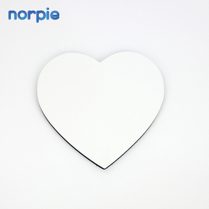 รูปแบบที่กำหนดเองทำส่วนบุคคลไม้100มิลลิเมตรระเหิดหัวใจว่างเปล่า MDF จานรองแก้ว - Product Image 3