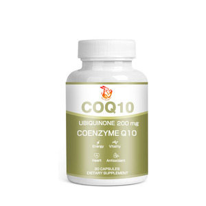 Cápsulas de CoQ10 Ubiquinona, Producción de Energía Celular, Apoyo Cardiovascular, Antioxidante para la Vitalidad - Product Image 1