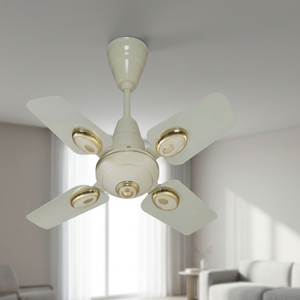 Ventilateur de plafond électrique en métal KIMATSU Classic Deco, refroidissement par air, télécommande, portée 600 mm, 75 W, 240 V, garantie 2 ans, non équipé - Product Image 2