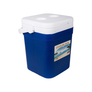 Tùy chỉnh cắm trại ngoài trời nhựa xách tay 15L hộp mát Dã Ngoại bãi biển du lịch thực phẩm bia lạnh lưu trữ Băng hộp mát - Product Image 1
