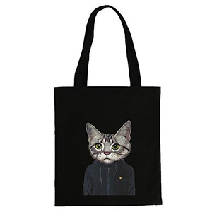 Sac fourre-tout humoristique avec illustration <span class=keywords><strong>de</strong></span> visage <span class=keywords><strong>de</strong></span> célébrité <span class=keywords><strong>de</strong></span> la culture pop parodique, cadeau fantaisie - Product Image 2
