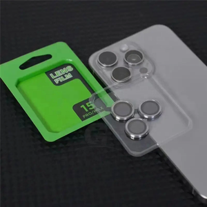 Protecteur d'objectif de caméra facile à installer pour <span class=keywords><strong>iphone</strong></span> 17 16 Pro 15 Pro Max avec boîte d'emballage pour <span class=keywords><strong>iphone</strong></span> Lens Glass Camera Protect - Product Image 3