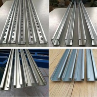 Support de montage photovoltaïque en forme de C, galvanisé à chaud, revêtement zinc-aluminium-magnésium 41214152