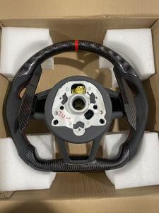 Volant sport en fibre de carbone et cuir pour <span class=keywords><strong>Audi</strong></span> A4/A5/A6/A7/RS3/<span class=keywords><strong>RS6</strong></span>/RS7/C7/C8/B9/B9.5/S3/SQ5/Q3/Q7/Q8, Plug&Play - Product Image 6