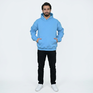 Nueva Sudadera con Capucha Casual de Alta Calidad para Hombre, Transpirable para Invierno, con Logotipo Personalizado, Impresión Digital, Sudadera Lisa Teñida para Hombre - Product Image 1