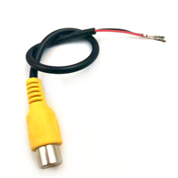 Vention — câble d'extension RCA vidéo femelle simple avec connecteur Dupont, câble Composite pour synchronisation, filetage 2.54mm