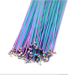 POLSO SP001 12G bicicletta <span class=keywords><strong>raggi</strong></span> in acciaio inox, nero Sliver <span class=keywords><strong>bici</strong></span> <span class=keywords><strong>elettrica</strong></span> in rame capezzolo, su misura su misura <span class=keywords><strong>raggi</strong></span> - Product Image 1