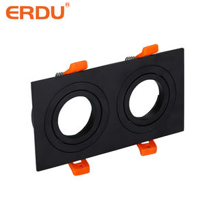 ERDU – <span class=keywords><strong>spot</strong></span> Led intérieur étanche <span class=keywords><strong>IP65</strong></span>, boîtier carré MR16 GU10 GU5.3, <span class=keywords><strong>salle</strong></span> <span class=keywords><strong>de</strong></span> <span class=keywords><strong>bain</strong></span>, douche - Product Image 1