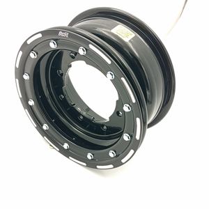 Pièces ATV UTV <span class=keywords><strong>Raptor</strong></span> 700 Banshee <span class=keywords><strong>350</strong></span> YFZ450 450r LTZ400 10X5 Jantes de course en aluminium Beadlock avec anneau noir fraisé - Product Image 1