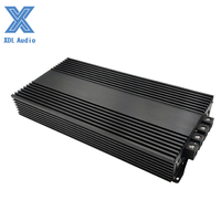Amplificateur de classe D haute puissance Smart Series 8000W*1CH de style brésilien avec crossovers et égaliseurs pour système audio de voiture mono