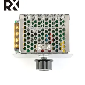 RX AC 4000W 220V SCR Voltage Regulator Adjust Motor Dimmer Speed Control Thermostat Electric DIY Kit High Power