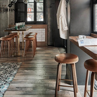 Ensemble complet de mobilier de restaurant moderne en marbre, collections de tables de salle à manger de qualité commerciale pour usage hôtelier
