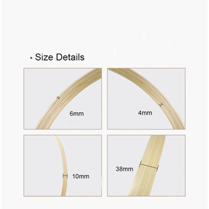 Bán Buôn Tùy Chỉnh Lớn Vòng Thiết Kế Gỗ Hình Ảnh Khung Handmade Bóng Hộp Cho Cảnh Quan Và Phong Cảnh - Product Image 2