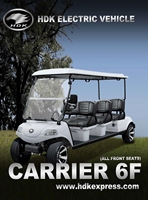 Minibús Eléctrico ISO Elektro de 6 Plazas HDK EVOLUTION, 48V, Todoterreno, Carro de Golf Eléctrico con Certificación CE, Vehículo Turístico de 48V