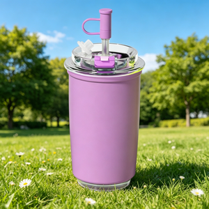 Stainless Steel Tumbler 300ml Vacuum Insulated <b>Double</b> <b>Wall</b> With Lid For Hot Cold Drinks - Product Image 3