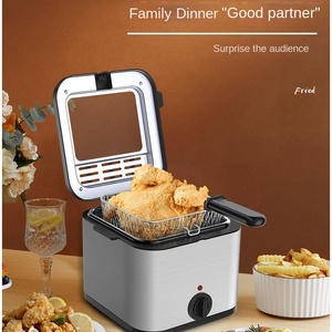 Friteuse Commerciale Transfrontalière 2,5 L Grande Capacité pour Poulet Frit et Frites – Friteuse Monocylindre - Product Image 2