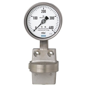Manomètre différentiel Wika 0 à 14 Psi 0 à 1 Bar pour usage industriel - Product Image 3