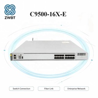 Cisco Switch C9500-16X-E Catalyst 9500 Aggregation Switch 16-Port Layer 3 Managed Switch Network Essentials Lizenz 1RU