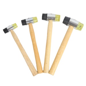 <span class=keywords><strong>Mini</strong></span> <span class=keywords><strong>marteau</strong></span> en plastique avec manche en bois et tête remplaçable de 32 mm - Product Image 2