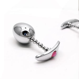 Dongkai Source Factory Pull Beads Metal Anal Plugs Go Out Wear Boat Anchor Base Anal Dilator Adult Sex Toys Anal Plug Sex Toy - Product Image 1