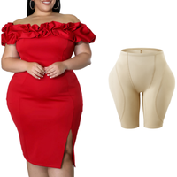 Nuevo diseño trasero femenino Colombianas-acolchado Hip Enhancer Shapewear Con Relleno Pompis acolchado señoras con almohadillas