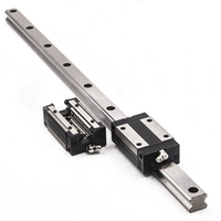 Guide linéaire de haute précision et blocs coulissants pour machines CNC - Charge lourde, acier allié trempé, pour fraisage, tournage, routeur