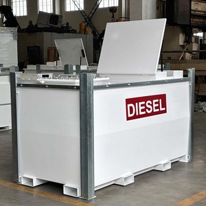 Estação de Abastecimento Móvel de 1000L com Tanque de Combustível e Dispensador Automático de Medição, Equipamento de Armazenamento de <span class=keywords><strong>Diesel</strong></span>, Venda Quente na Austrália - Product Image 6