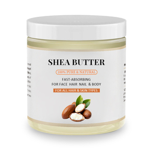 Manteca de Karité Pura, Natural, Cruda y Sin Refinar, Prensada <span class=keywords><strong>en</strong></span> Frío, de Marca Privada, para Hidratar la Piel del Cuerpo y Retener la Humedad, Crema para una Piel Saludable - Product Image 2