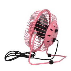 Ventilateur silencieux mini de 4 pouces et 6 pouces adapté, avec corps en métal, USB, pour le bureau, petit ventilateur de refroidissement - Product Image 4