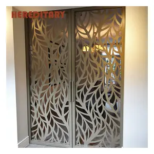 Indoor Aluminium Cnc Lasersnijden Entree Gates En Ijzer Ingang Gates Voor Villa