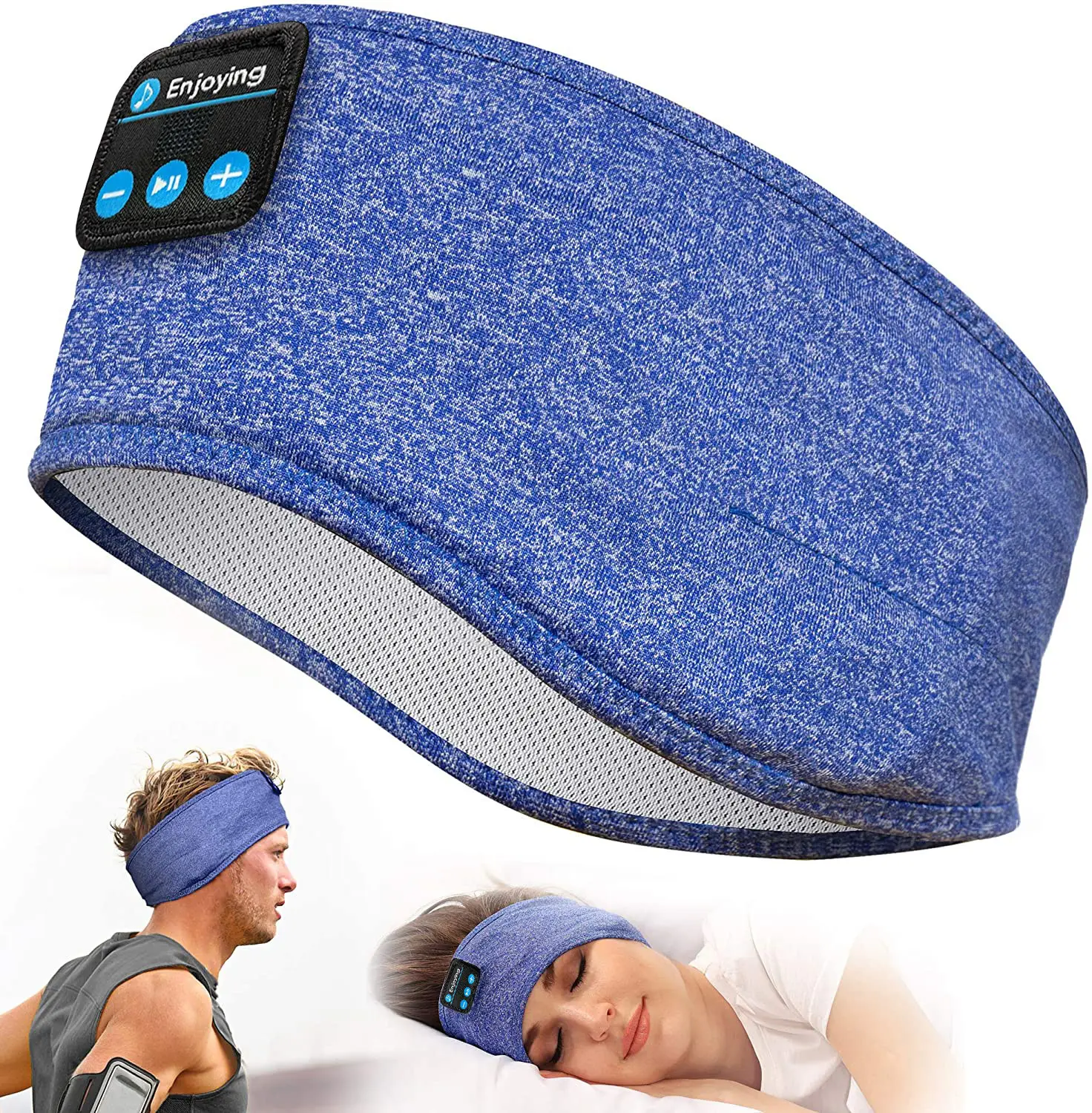 2023 Neue kabellose Bluetooth-Kopfhörer Musik Sport Wasserdichter IPX6-Kopfbandkopfhörer Shade Eye Mask Sleeping Headset