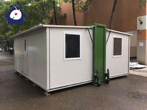 Maison mobile préfabriquée de 20 pieds et 40 pieds, mobile maison pliable et extensible, avec 3 ou 4 chambres à coucher - Product Image 4
