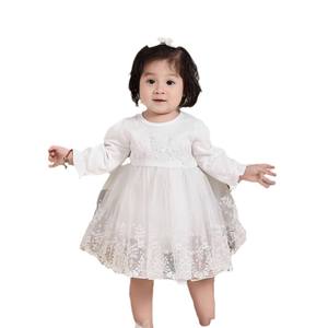 Vestido <span class=keywords><strong>de</strong></span> tul con diseño liso para niñas, falda <span class=keywords><strong>de</strong></span> princesa con decoración <span class=keywords><strong>de</strong></span> encaje para fiestas <span class=keywords><strong>de</strong></span> <span class=keywords><strong>bautizo</strong></span> <span class=keywords><strong>de</strong></span> verano - Product Image 6