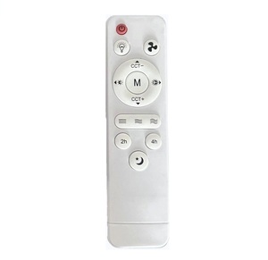 Control remoto para ventilador de techo silencioso doméstico con LED para dormitorio y ventilador de habitación LED Set - Product Image 1