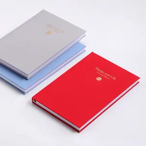 Cuaderno personalizado de cuero PU A5, cuaderno de lujo de tapa dura, grabado en relieve, inspiracional, Agenda, Note book con banda elástica