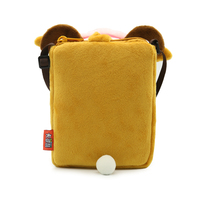 2024 personnalisé en gros dessin animé filles en peluche sac à bandoulière en gros OEM impression étanche sac à bandoulière
