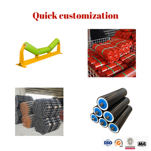 Rodillos de Impacto con Revestimiento de Goma <span class=keywords><strong>para</strong></span> Transportadores, Personalizados <span class=keywords><strong>para</strong></span> Sistemas de Transporte - Product Image 5